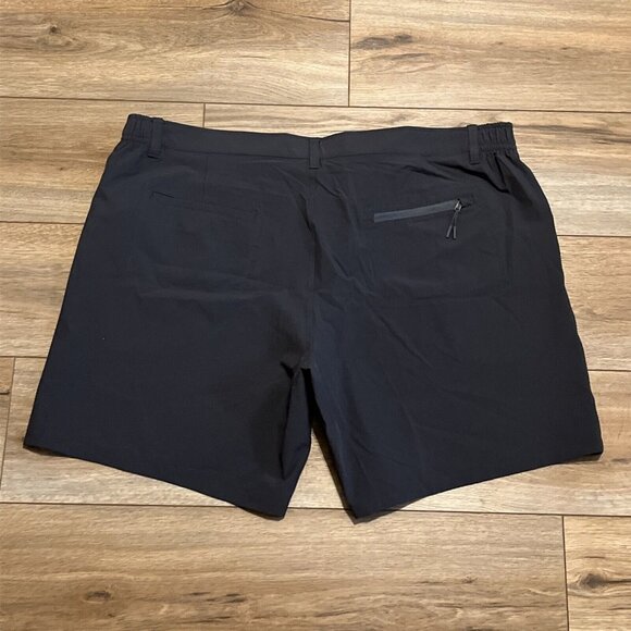 OOBE Uniform Shorts SZ 16 Gray Pockets Elastic Waist Stretch Lightweight Outdoor - Picture 10 of 11